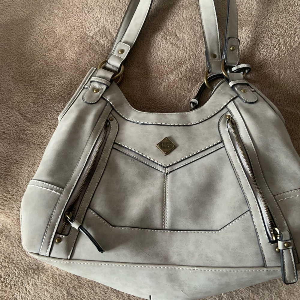 BOC gray hobo purse